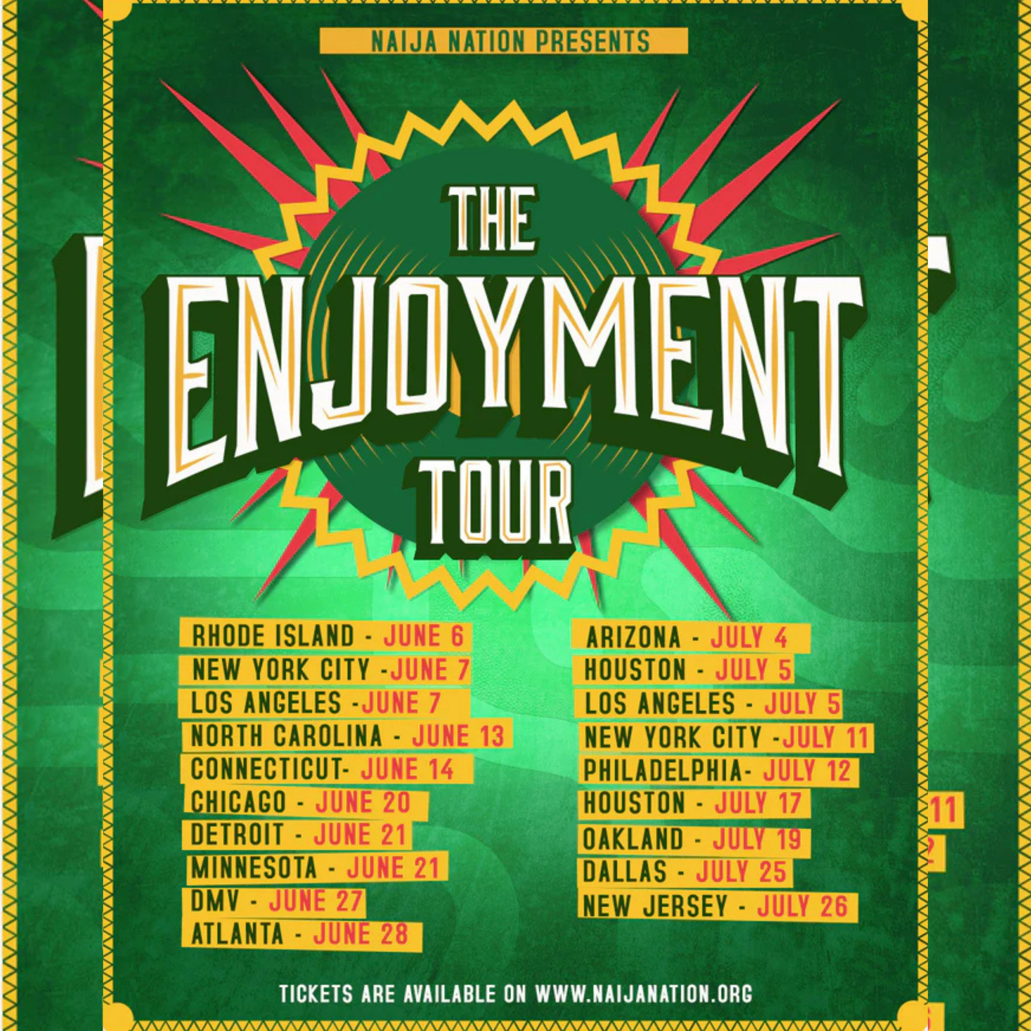THE ENJOYMENT TOUR