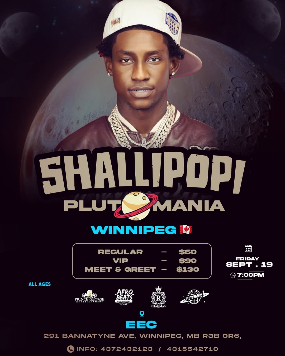 Shallipopi Live in Winnipeg