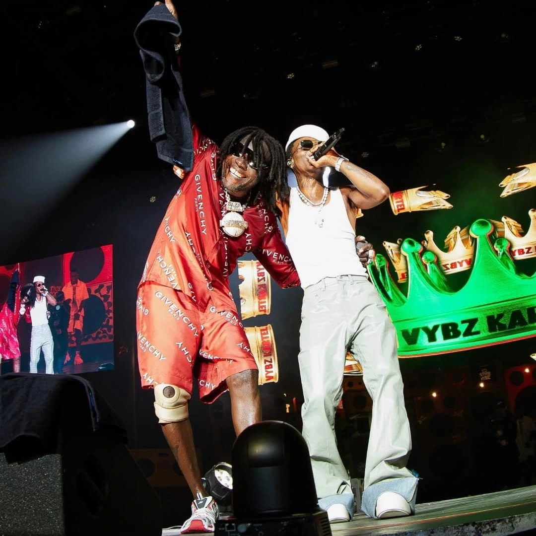 Vybz Kartel brings out Wizkid