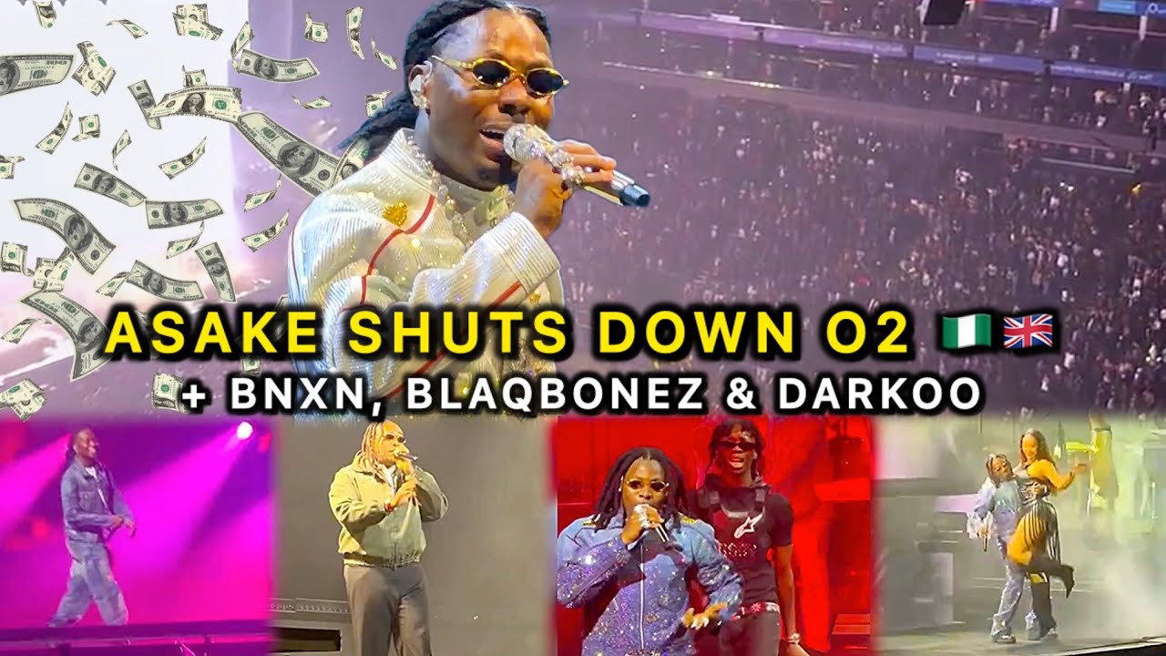 From the O2 to Accor Arena: How Asake Closed the In God We Trust World Tour